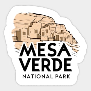 Mesa Verde National Park Colorado Sticker